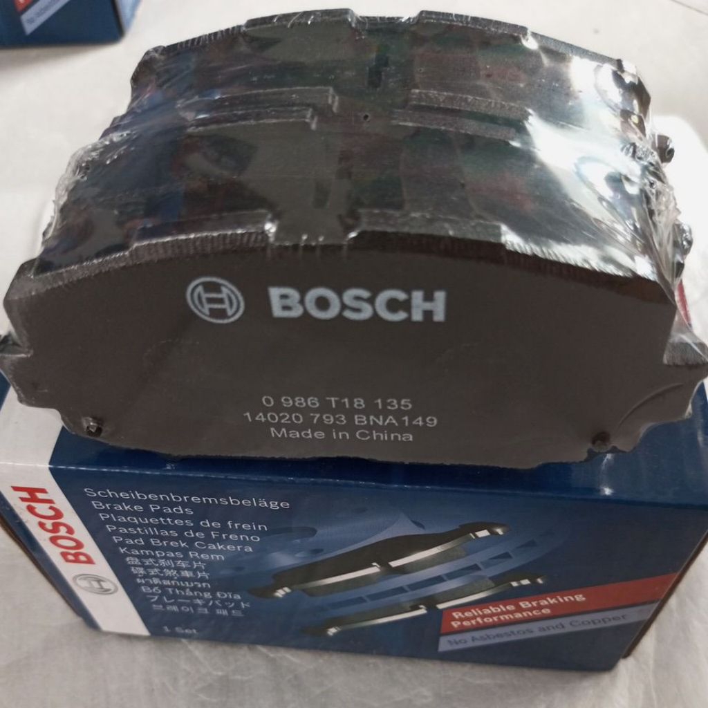 Kanvas Rem Brake Pads Mobil Toyota Yaris 2006-2013, Vios 2008-2013