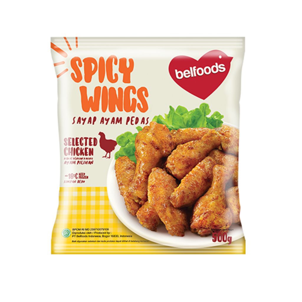 Belfoods Spicy Wings 500Gr