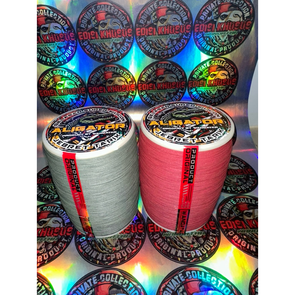 [JEBRET TARIK ] Gelasan Senar Mati MATOT 6000yard 022 ALIGATOR by 1QATAR Sangat Tajam Kasar untuk Je