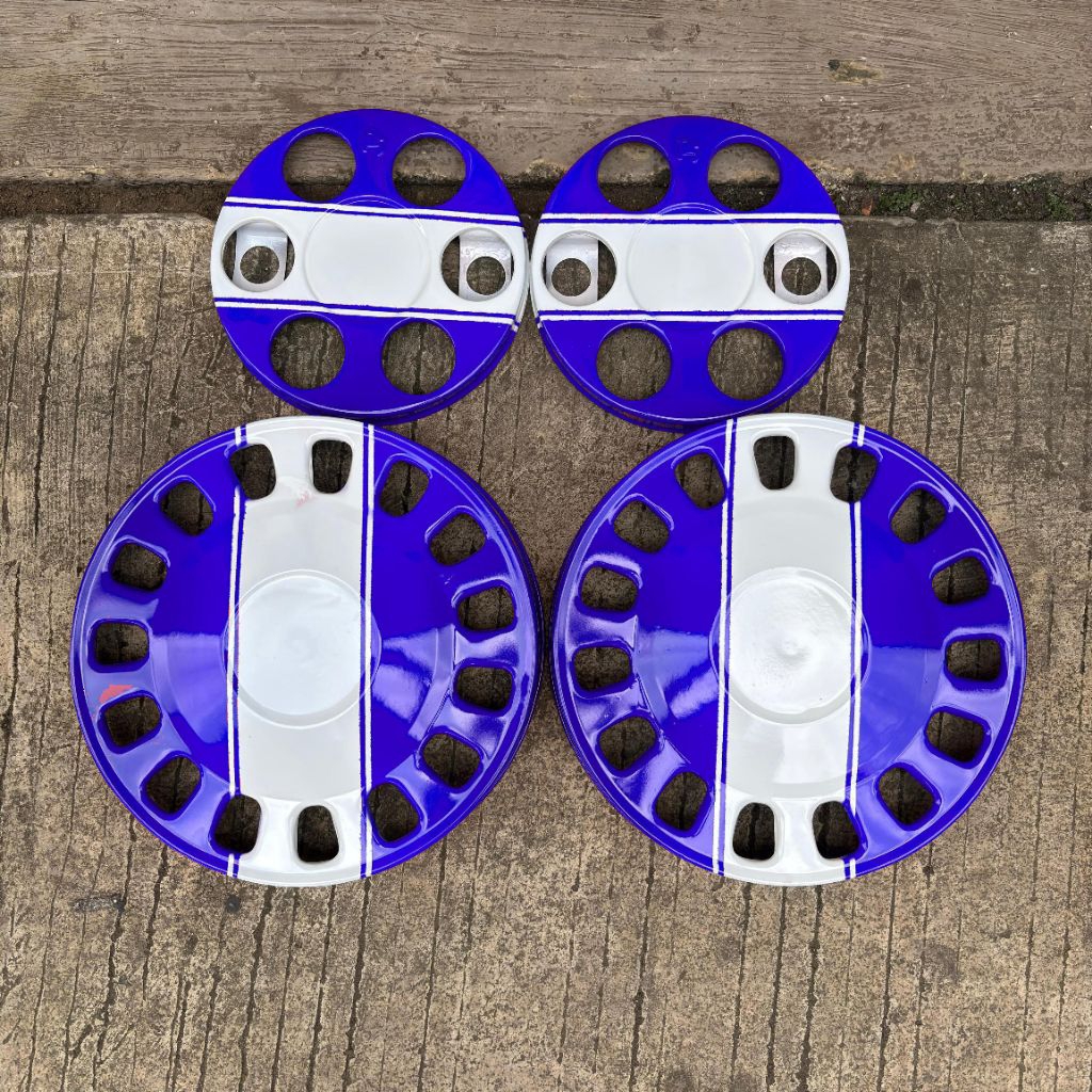 Wildop dop wildop couple set donat GT new motif garis truck canter engkel ring15 dan 16 plat besi