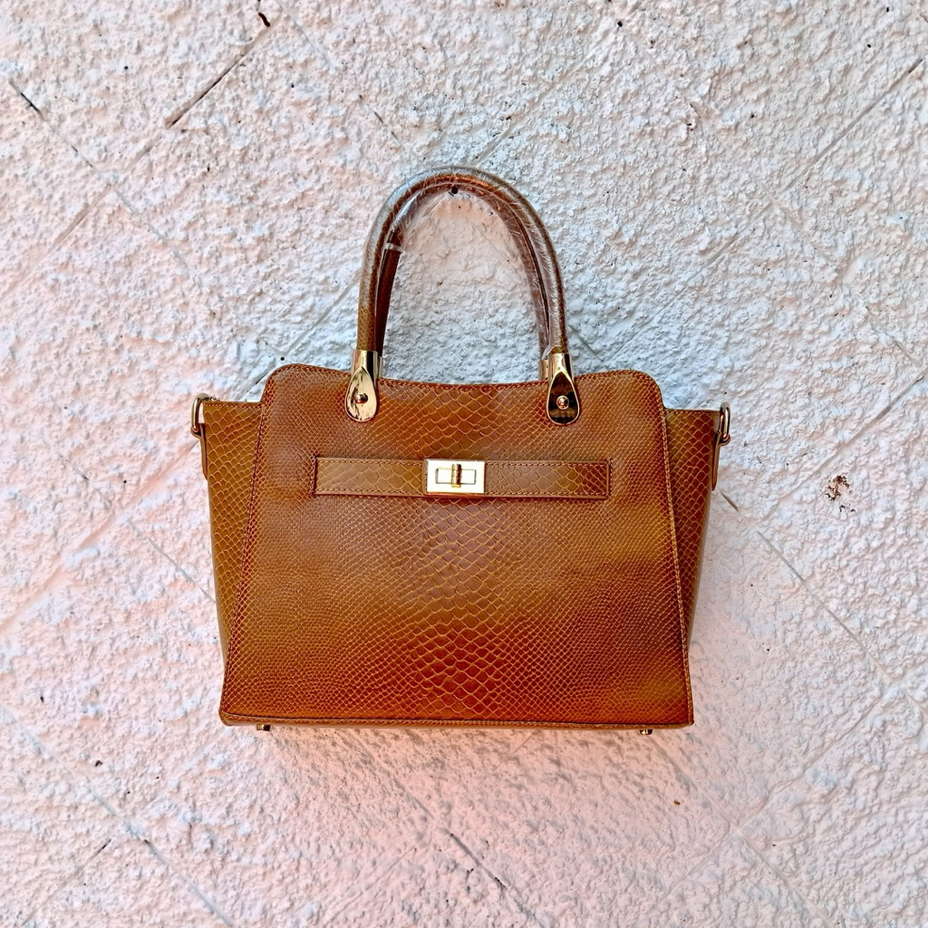 Tas Selempang Wanita Kulit Sapi Asli Berkualitas Valiant Leather BARLIN Bag Tote / Shoulder / Sling 