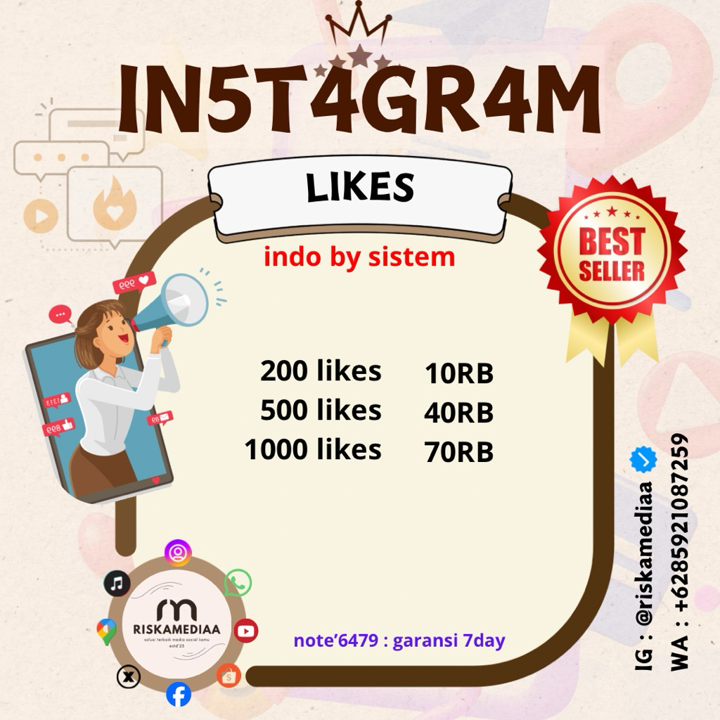 (INDO PASIF) LIKE I G BELI LIKES I G TAMBAH LIKE IGE JASA TAMBAH LIKE POSTINGAN INS*TAG*RAM LIKE IG 