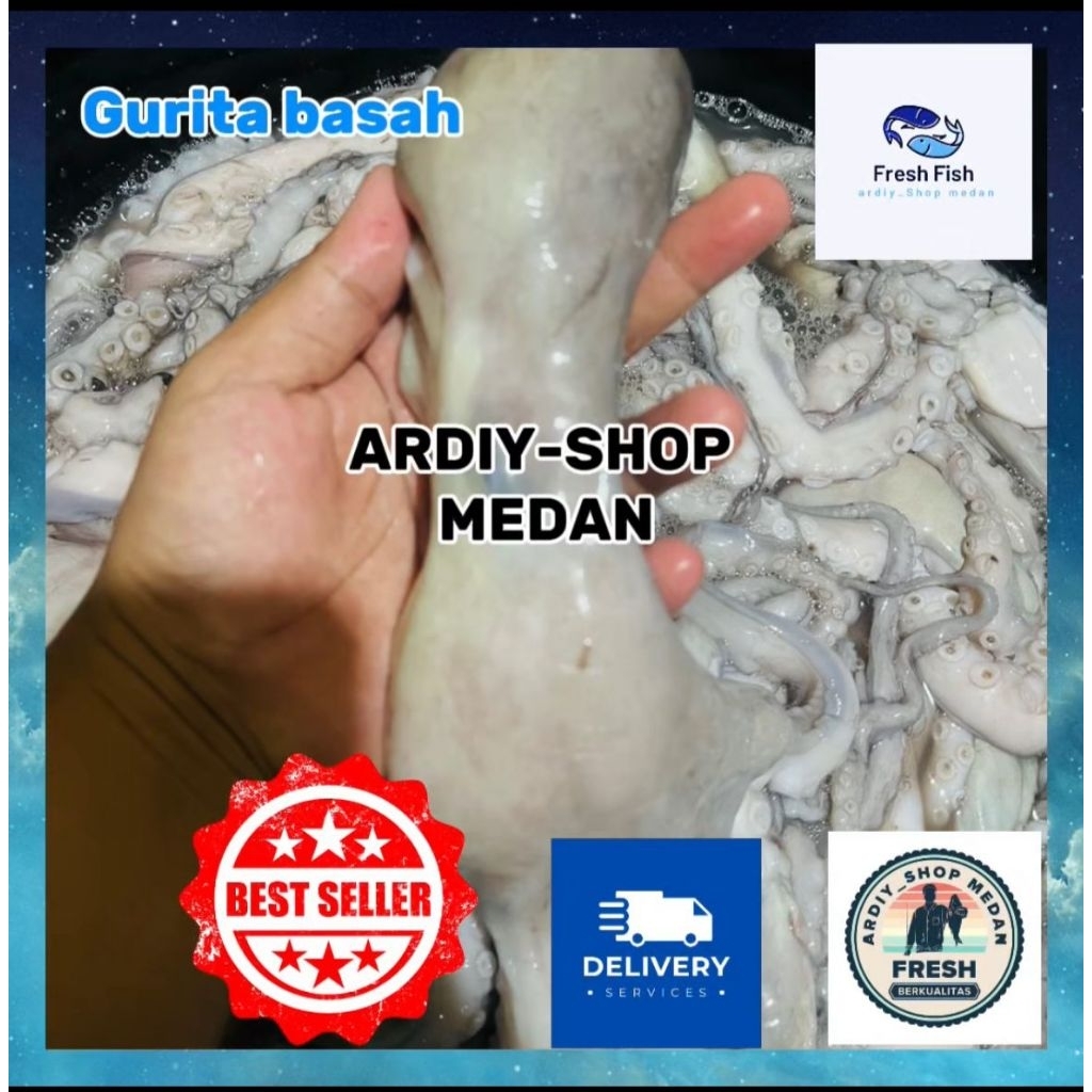 GURITA OCTOPUS SEGER SEAFOOD HASIL LAUT SEGER PROZEN