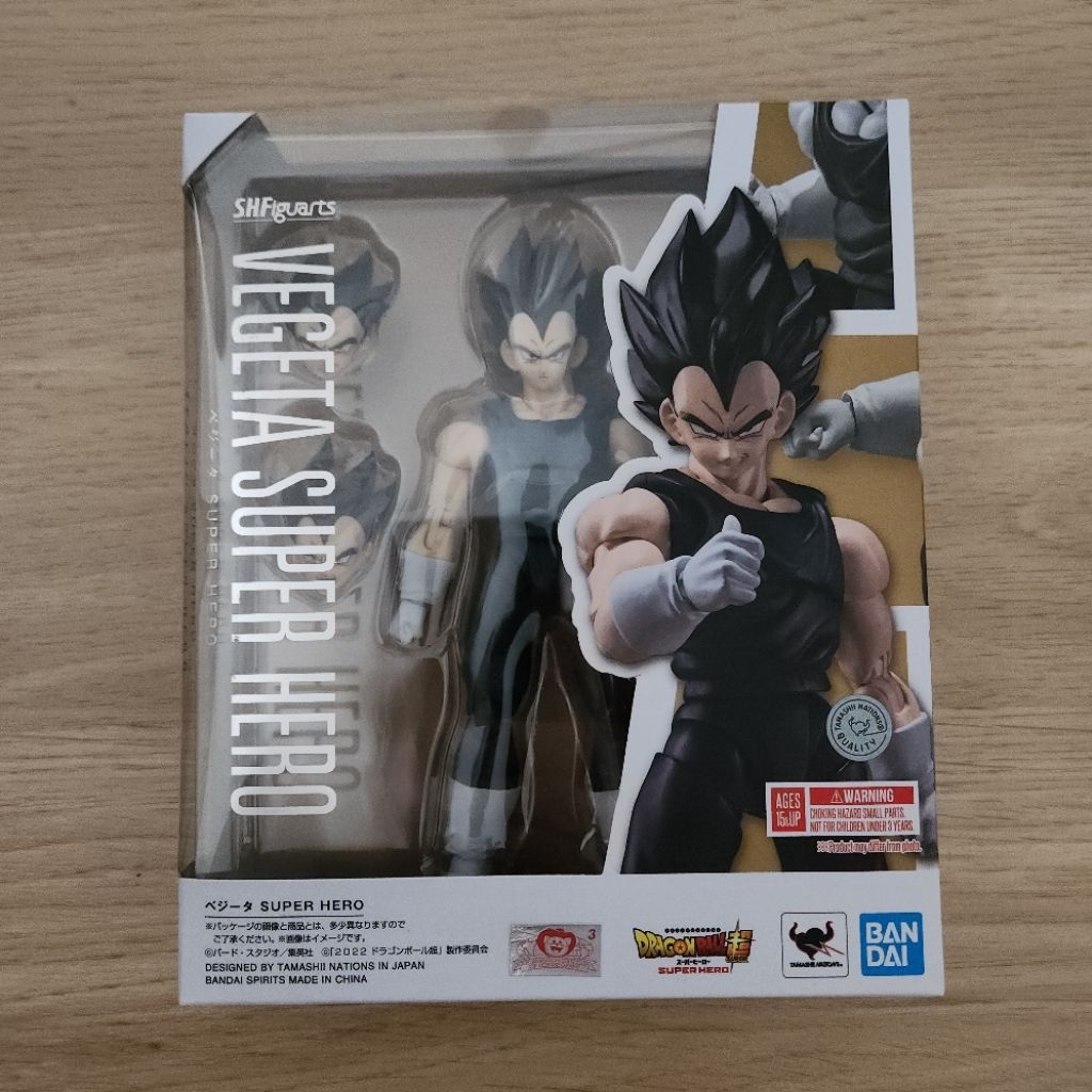 SHF Vegeta Super Hero SHFiguarts Dragonball