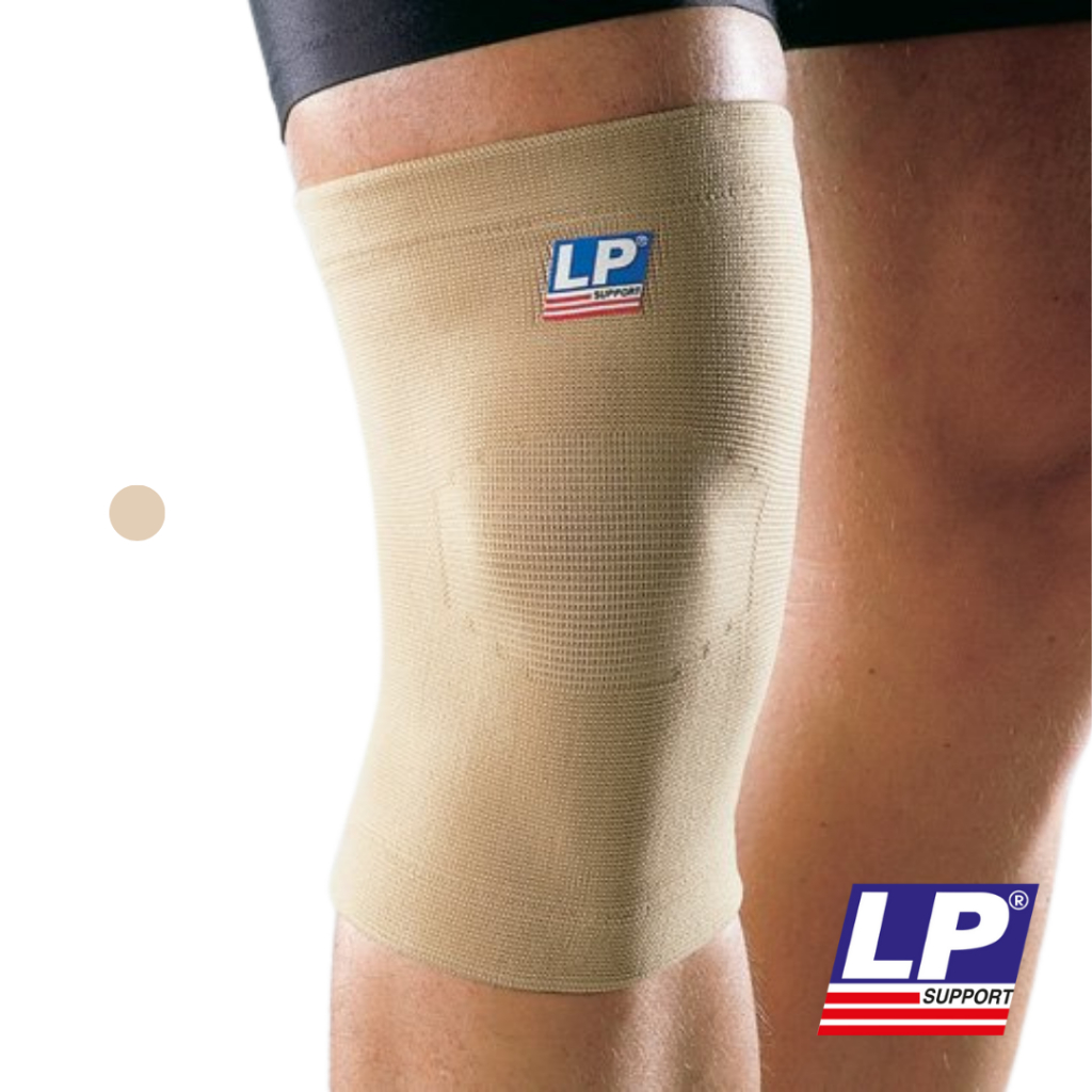 LP SUPPORT Elastic Knee Support / LP deker lutut elastis - LP 951 Tan/Krem