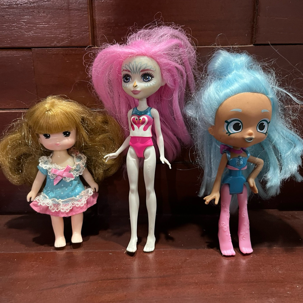 Doll Original Mattel Disney Enchantimals Shopkins Mimi World