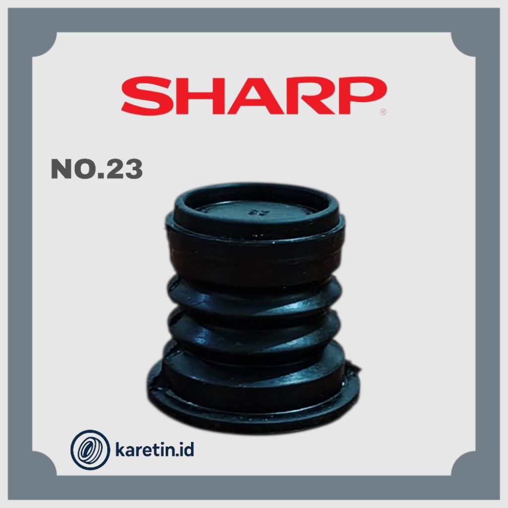 SEAL PEMBUANGAN MESIN CUCI/KARET BELLOW/ SEAL MESIN CUCI SHARP NO.23