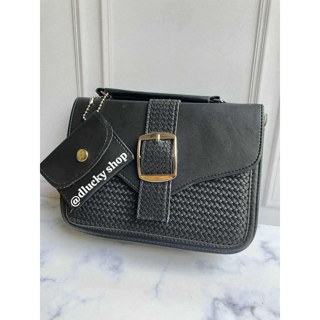 Tas Selempang Wanita Fashion Import Free Dompet Kecil