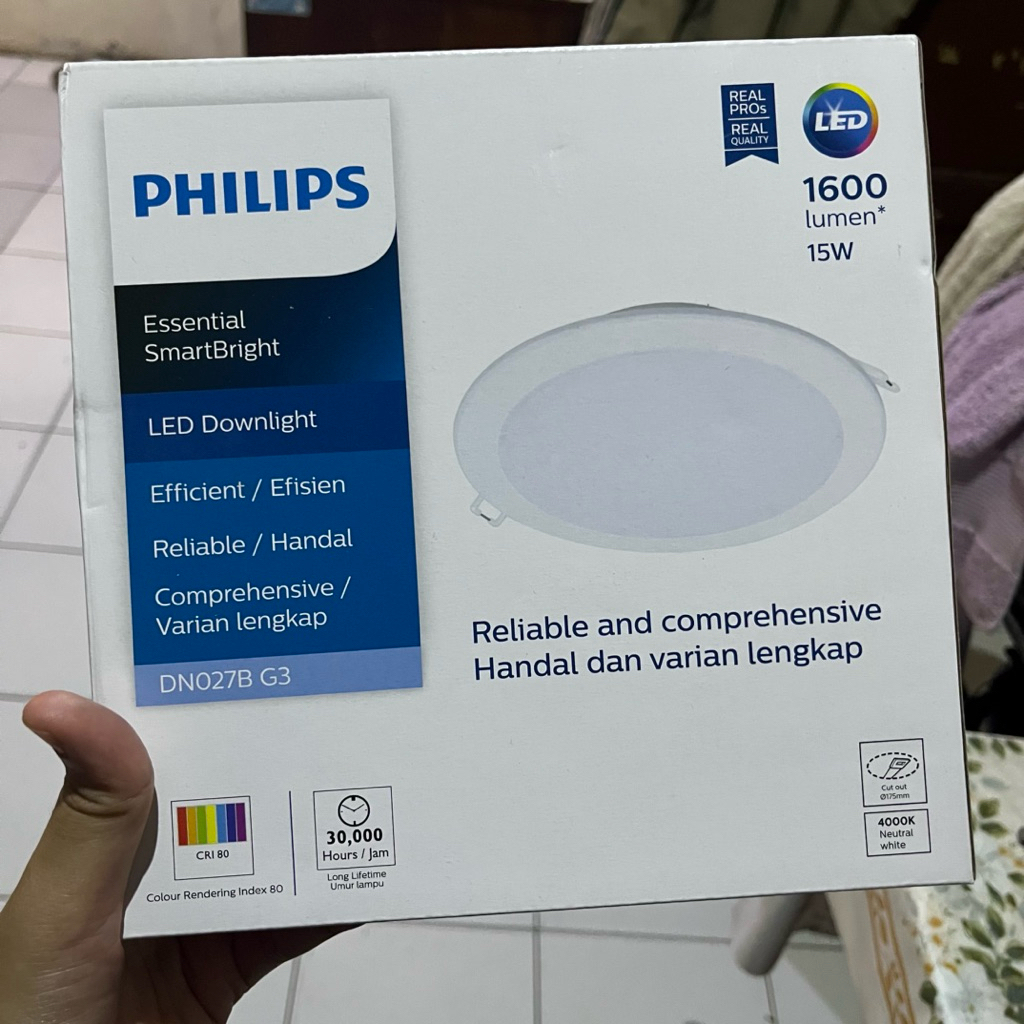 PHILIPS DN027B G3 15W 15Watt LED Downlight Recessed