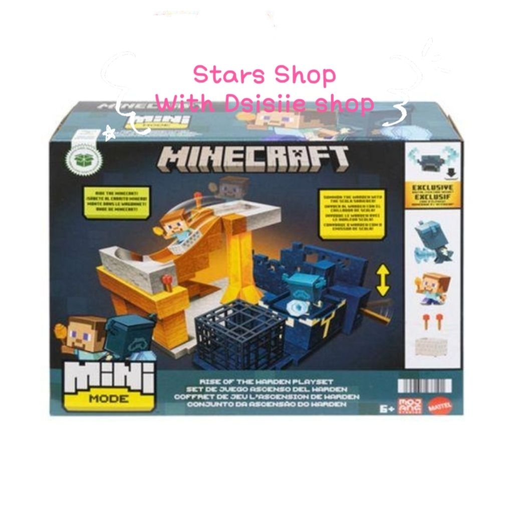 Minecraft Mini Mode Rise Of The Warden Playset Original