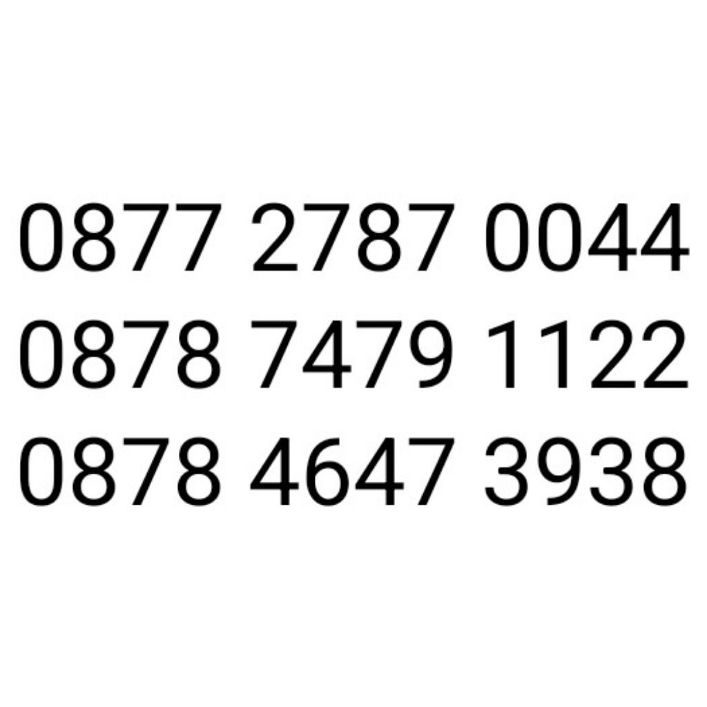 Nomor Cantik XL Kartu Perdana Murah Termurah 5G bukan 10 Digit 11 Nomer