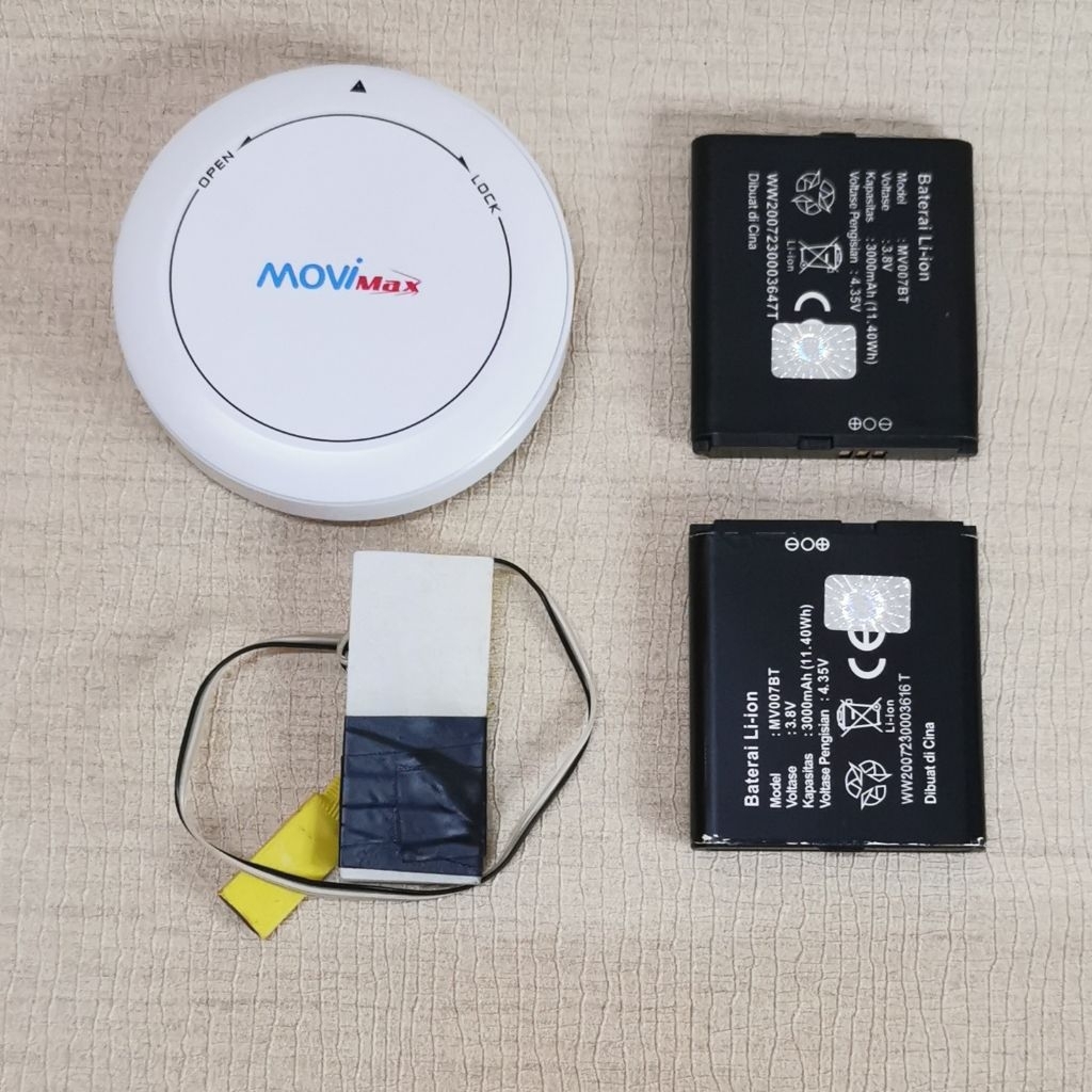 Modem Movimax MV007 Second Like new free 2 baterai dan Dummy Original Termurah