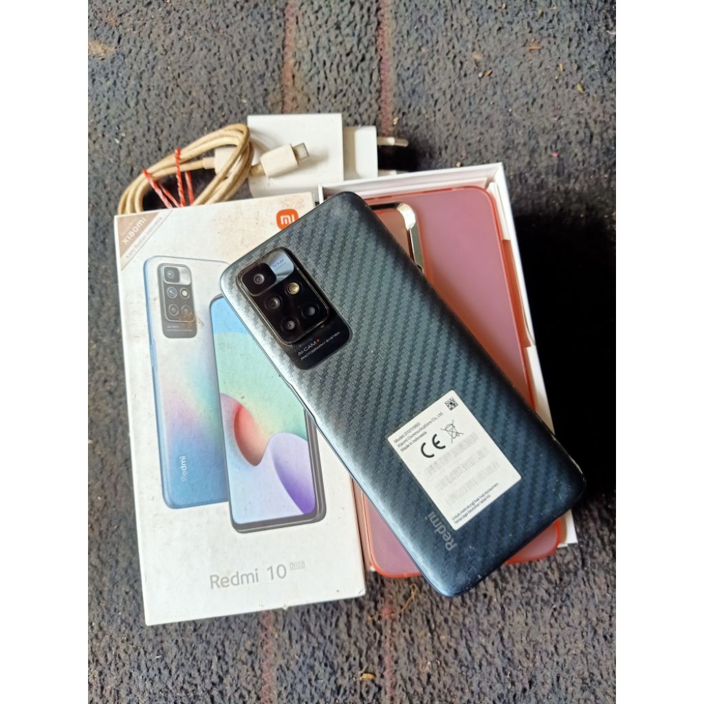 Redmi 10 2022 Ram 6+2/128GB fullset second