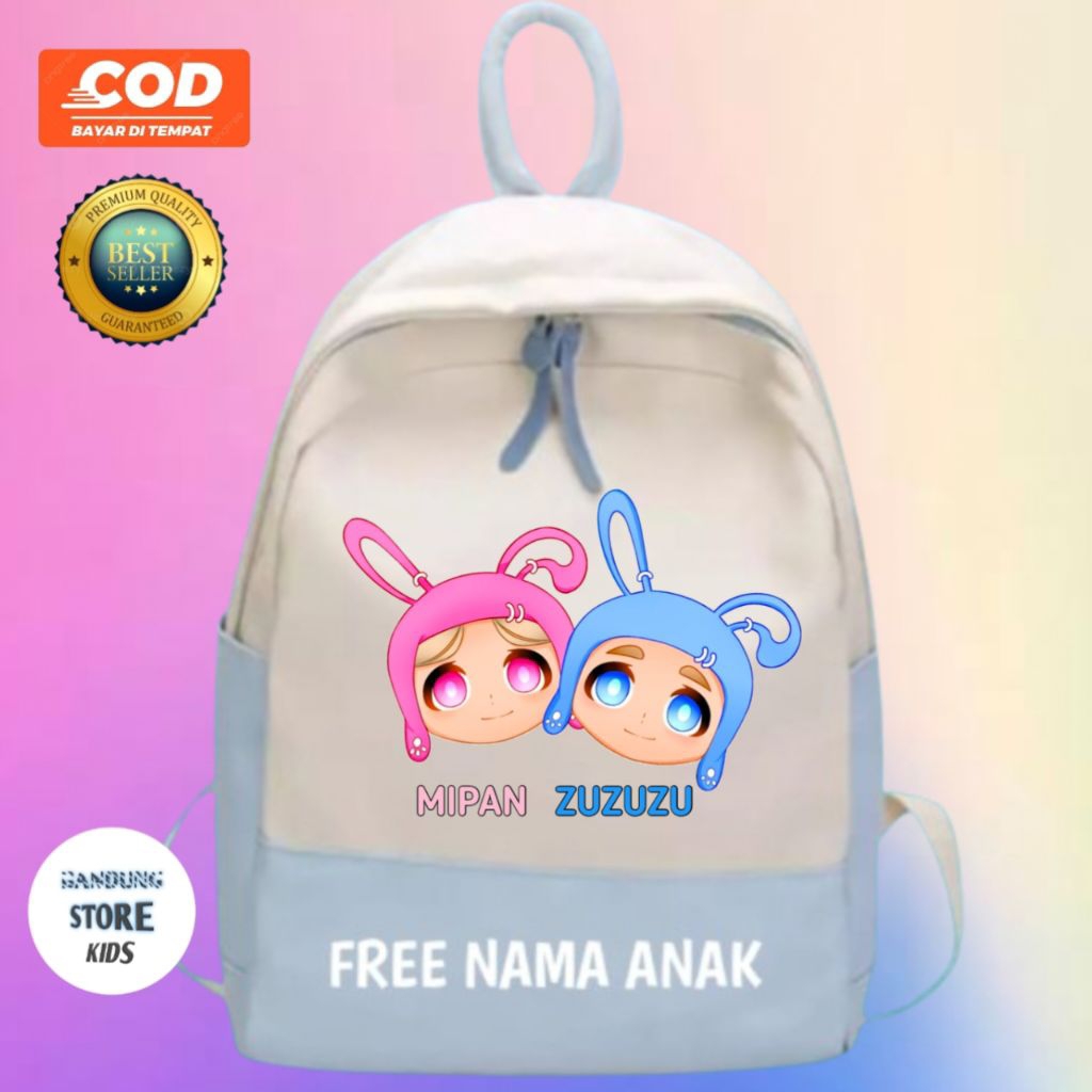 Mipan Zuzuzu Tas Ransel Anak Sekolah SD TK PAUD Roblox Mipan Zuzuzu youtube Akudav