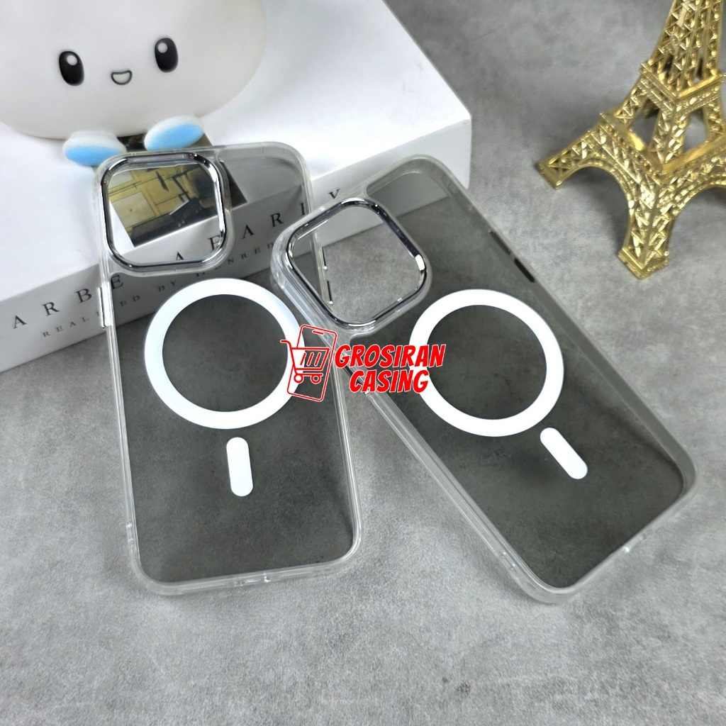 Case Magsafe Crystal Clear Black Iphone 11 11 Pro Iphone 11 Pro Max Iphone 12 12 Pro Iphone 12 Pro M