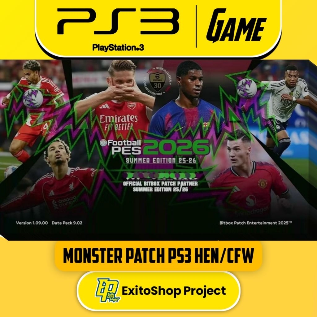 BITBOX PES 2026 PS3 HEN/CFW UPDATE TERBARU