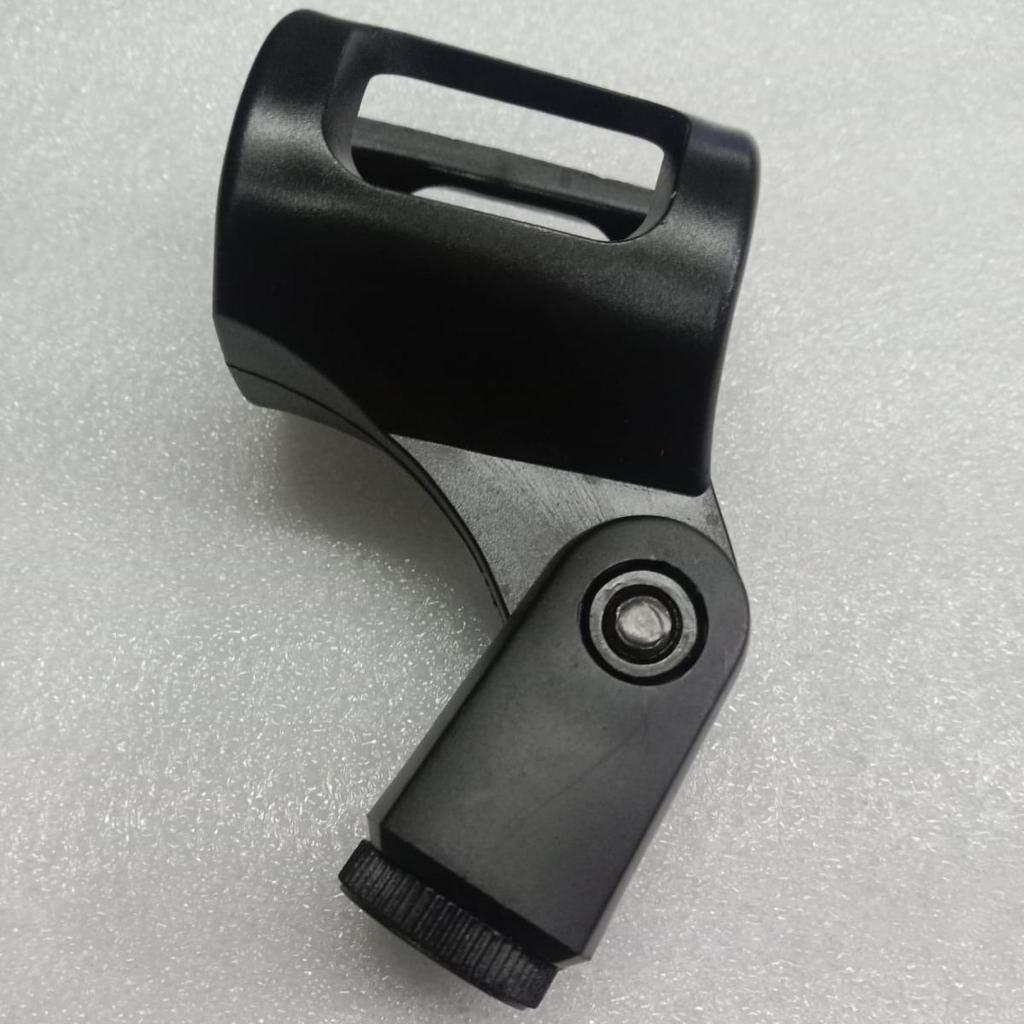 Holder Mic / Klem Mic Kabel wireless Penjepit Microphone Besar Kecil Lentur karet