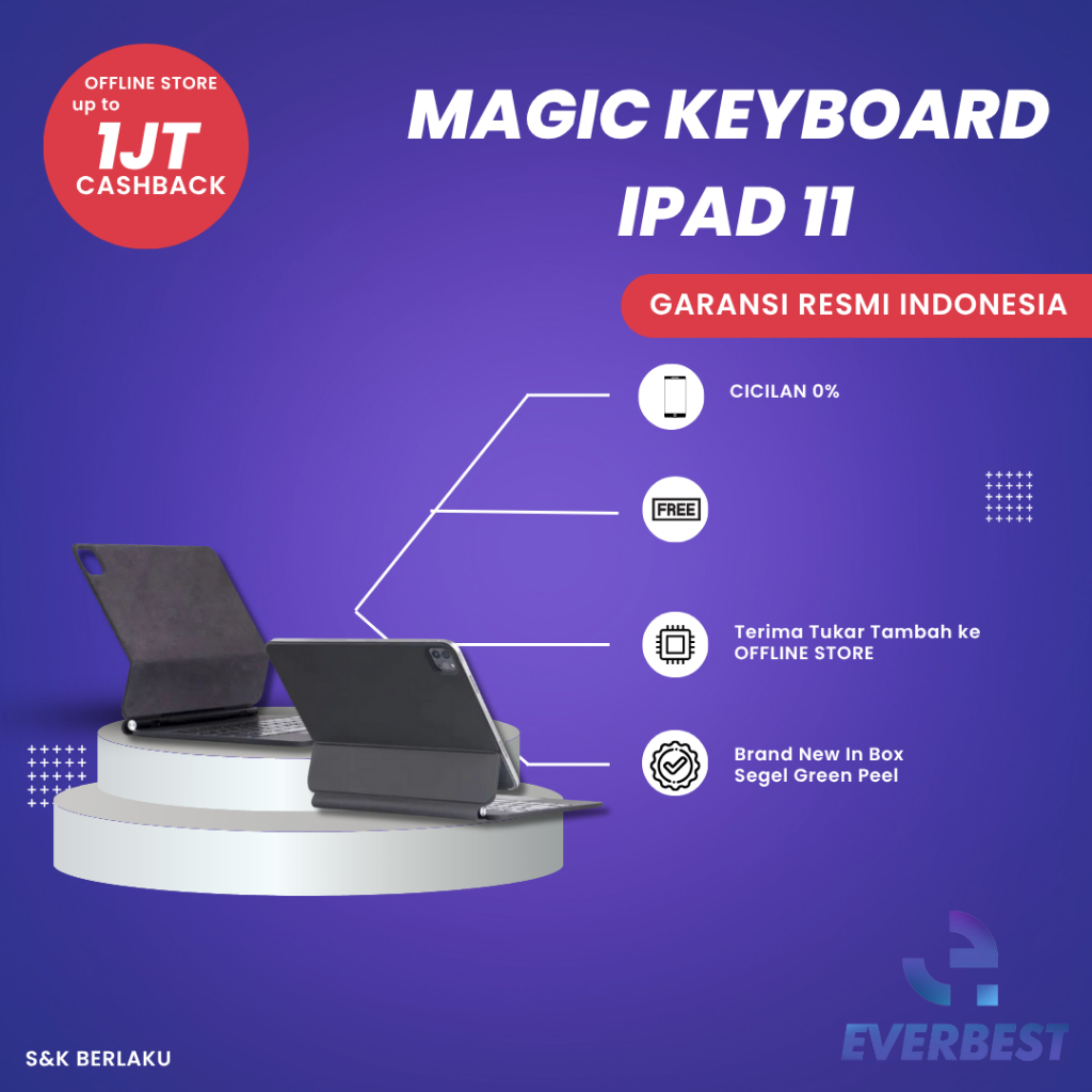 MAGIC KEYBOARD IPAD 11 (NON APPLE)