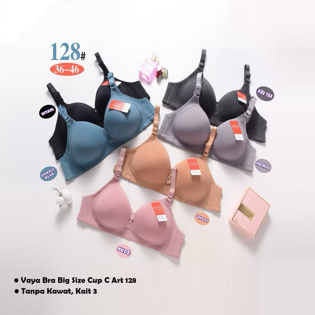 Vaya Bra Big Size Cup C isi tiga
