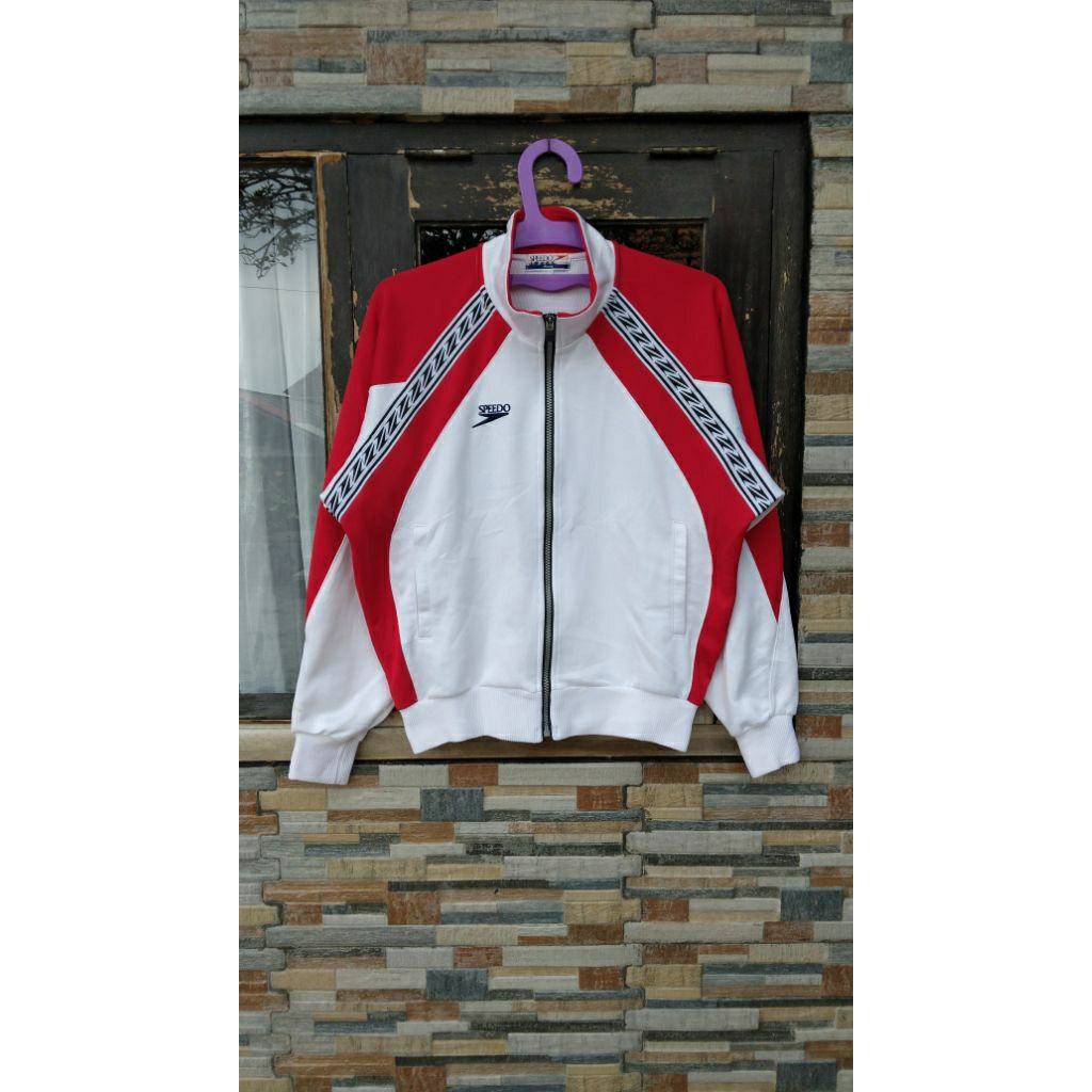 Tracktop vintage boxy colorblock