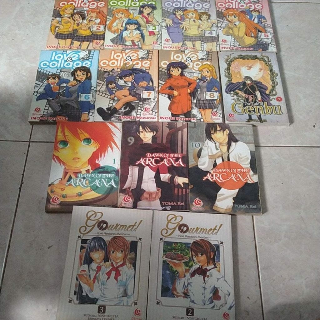 Komik Dewasa Level Comics Love & Collage , Dawn of the Arcana ,Gourmet