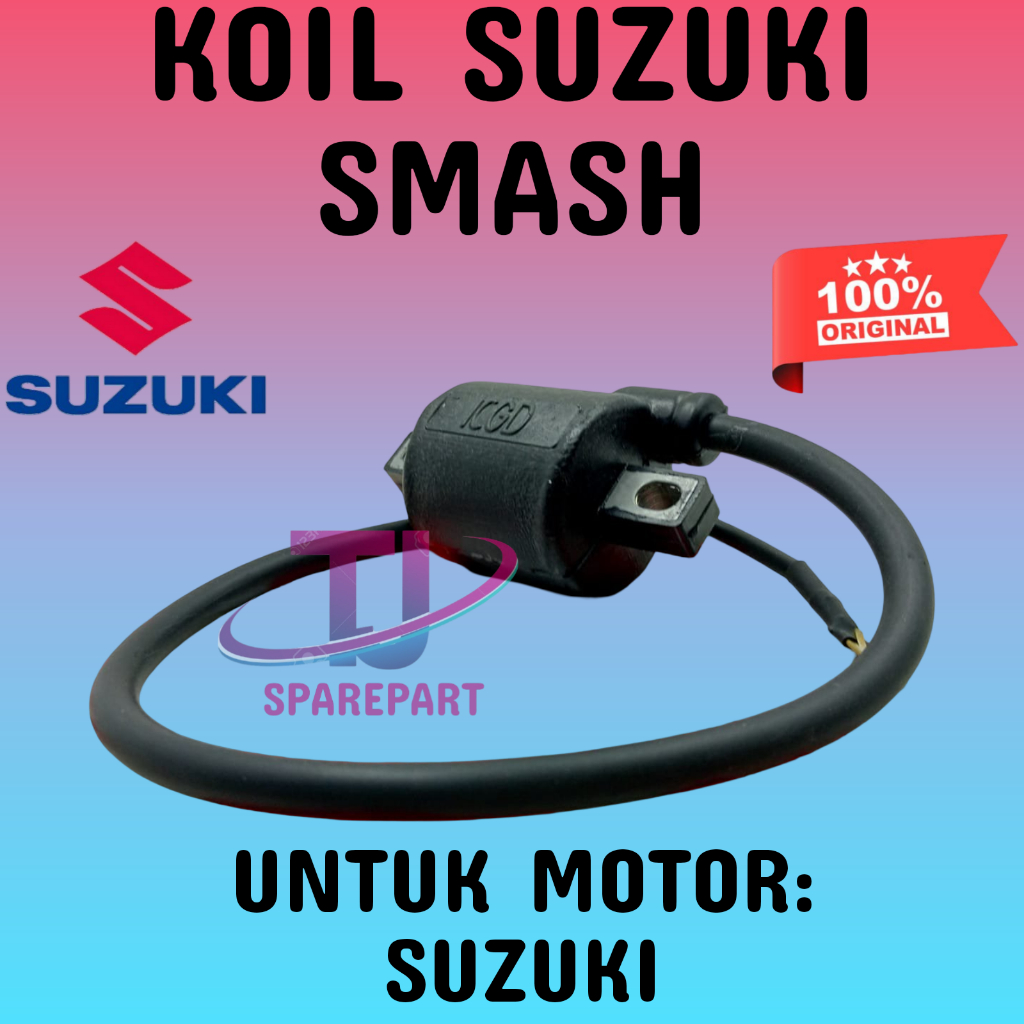 KOIL KODE SMASH BERKUALITAS ASLI ORIGINAL SUZUKI SMASH UNTUK MOTOR SUZUKI SMASH ORI BERGARANSI