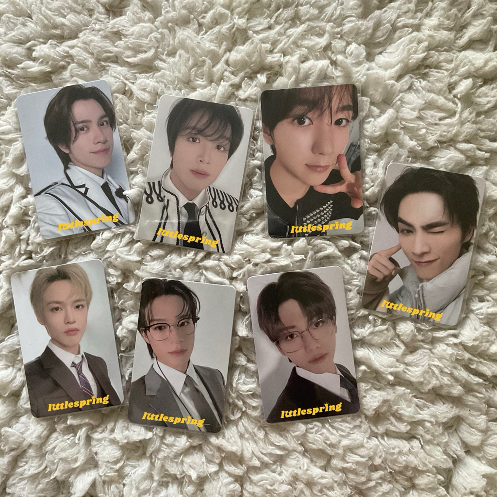 PHOTOCARD OFFICIAL SELCA RANDOM NCT ZONE WHITE AGENT, SNOWBOARDER, OFFICE WORKER