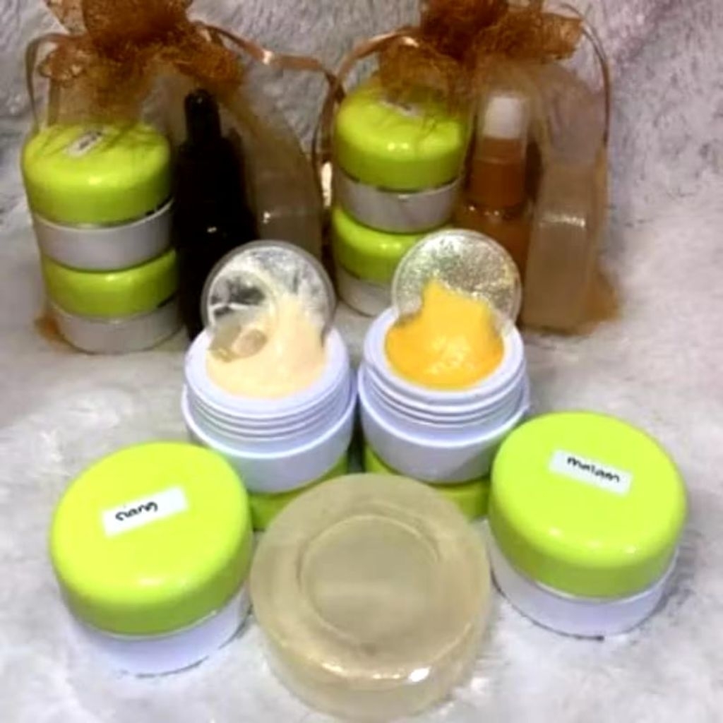 Paket Cream wajah no Brand/cream Flex super Ampuh/cream whitening/cream pemutih wajah