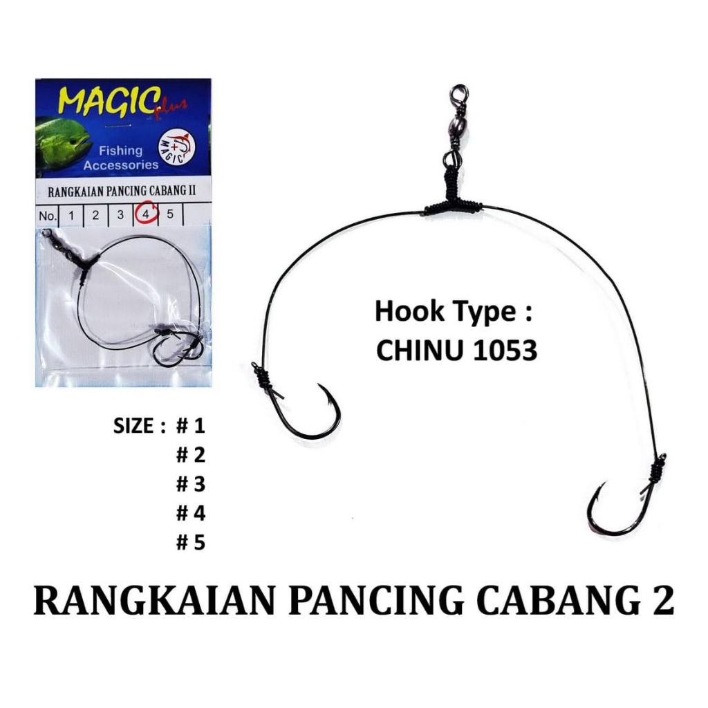 Mata kail Pancing Cabang 2