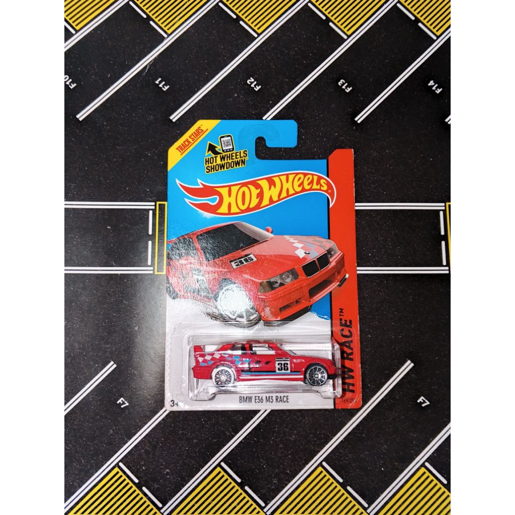 Hotwheels Bmw E36 M3 Race | Merah