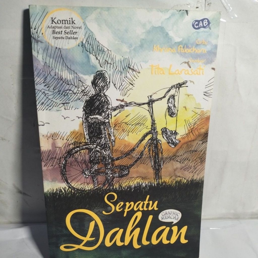 Komik Adaptasi dari novel sepatu Dahlan graphic memoar