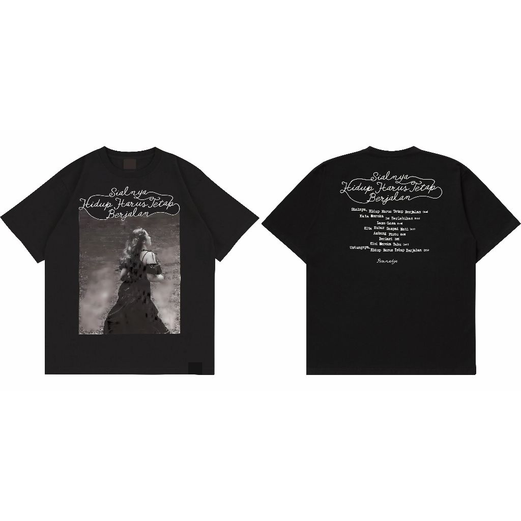 Kaos Band Bernadya – Sialnya Tracklist / Tshirt Musik