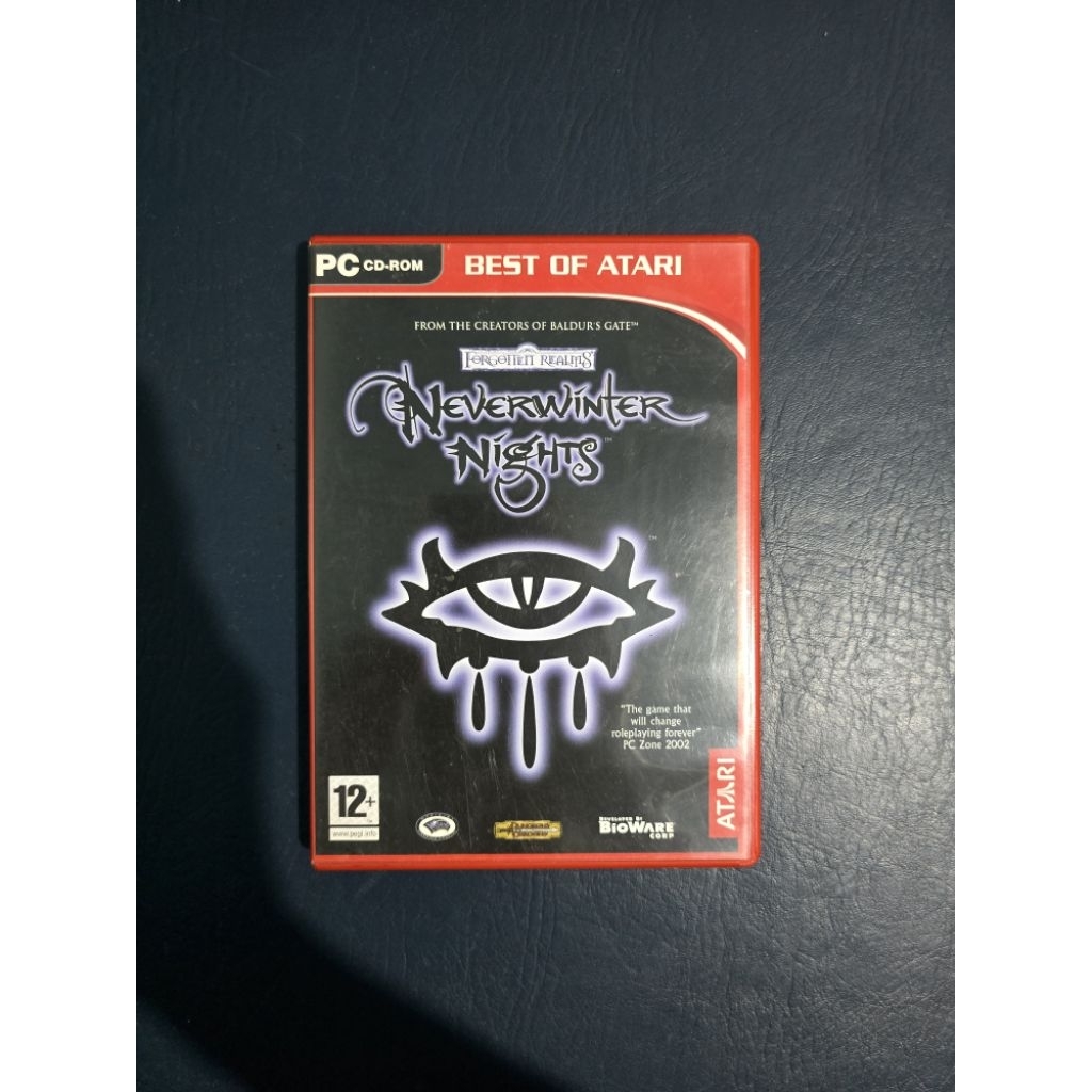 PC Games Neverwinter Nights BD Kaset CD Game Retro Ori Komputer Computer Original