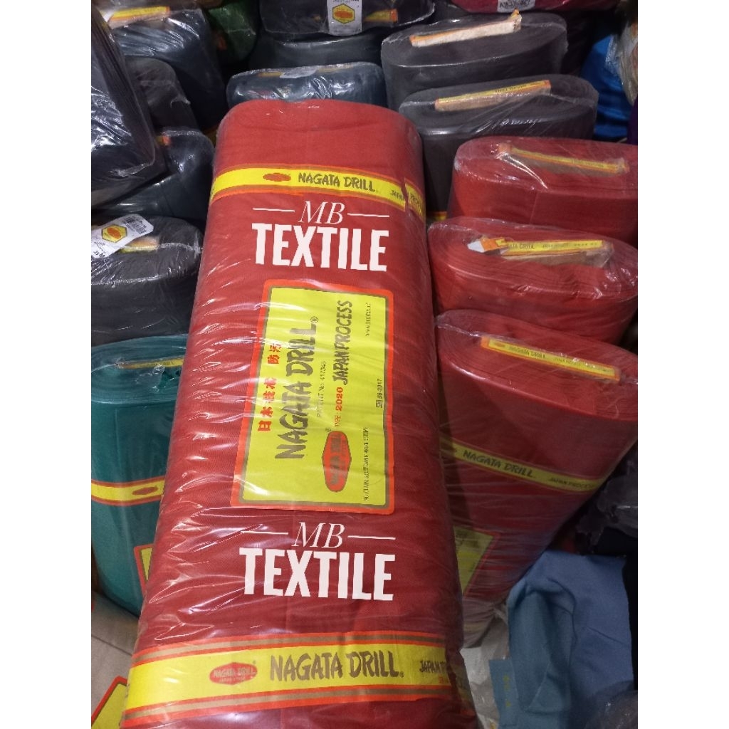 (PROMO) KAIN NAGATA DRILL KODE G-025 1 ROLL JAPAN DRILL AMERICAN DRILL HALUS TEBAL TIDAK BERBULU TID