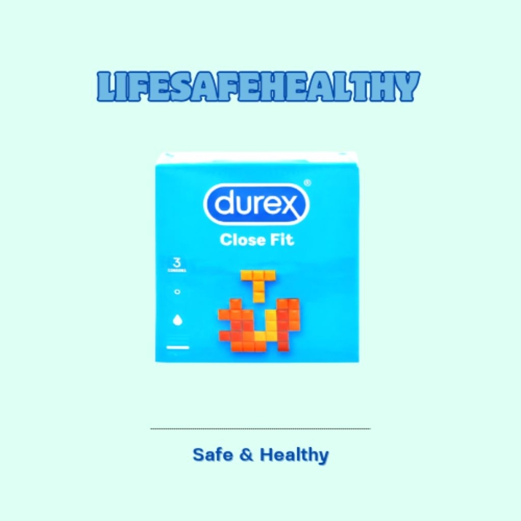 Kondom Durex Close Fit - Isi 3 - Lifeyourdreams