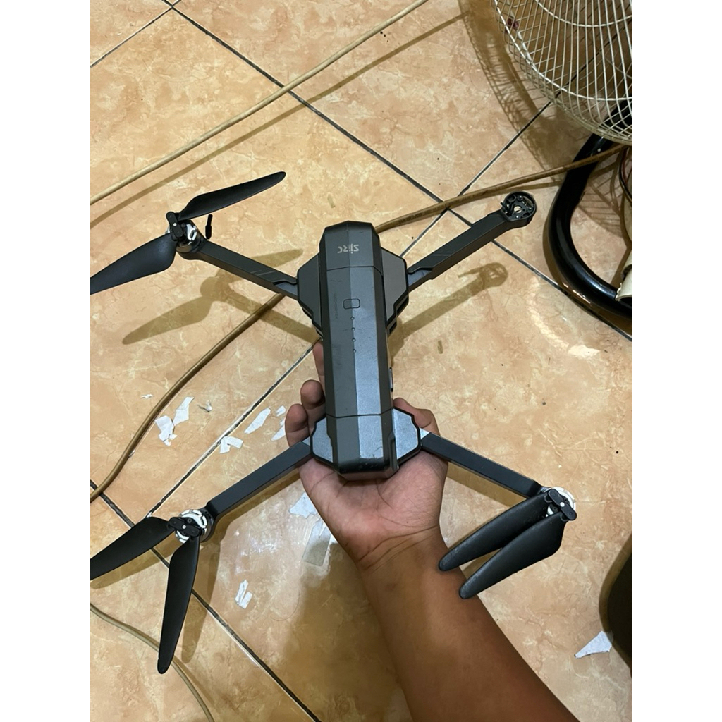 Drone SJRC F11s 4K Bekas Crash