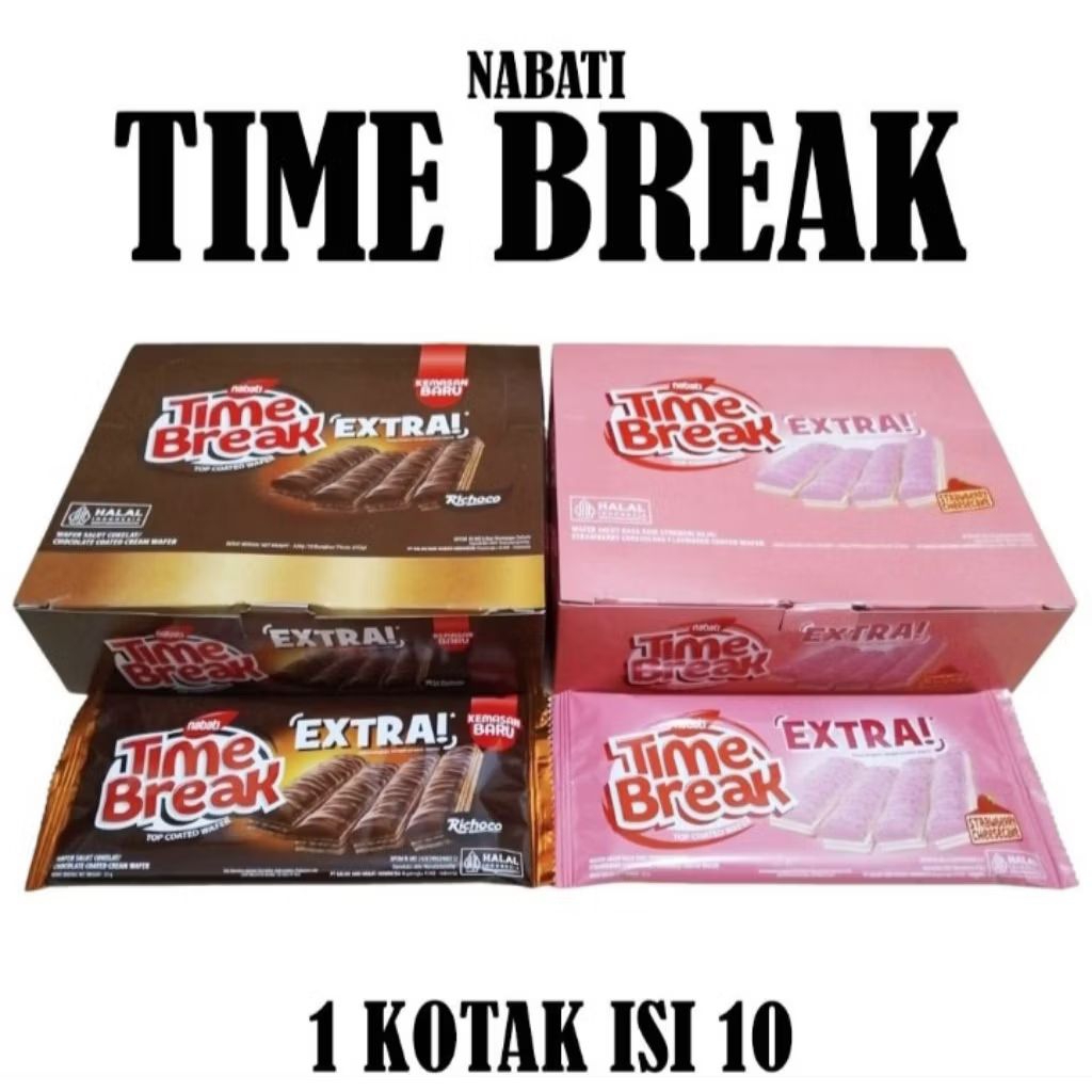 TIME BREAK EXTRA 36 GR X 10 BKS /NABATITIME BREAK