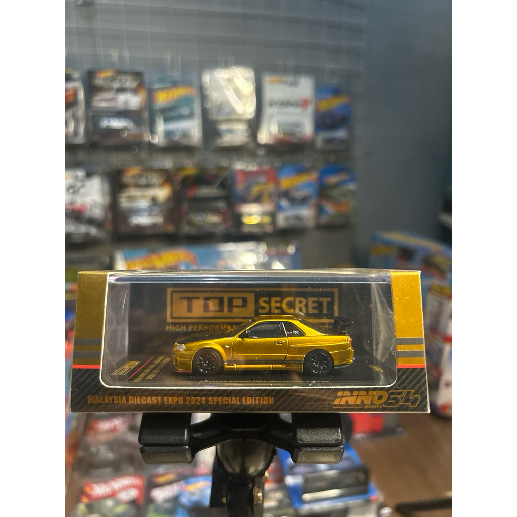 Inno64 Nissan Skyline r34 Malasysia diecast expo 2024
