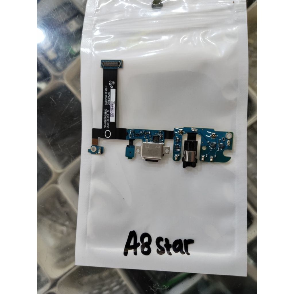 Konektor charger Samsung A8 Star / Plus IC Flexible Charger Papan Cas Sam Galaxy A8 Star