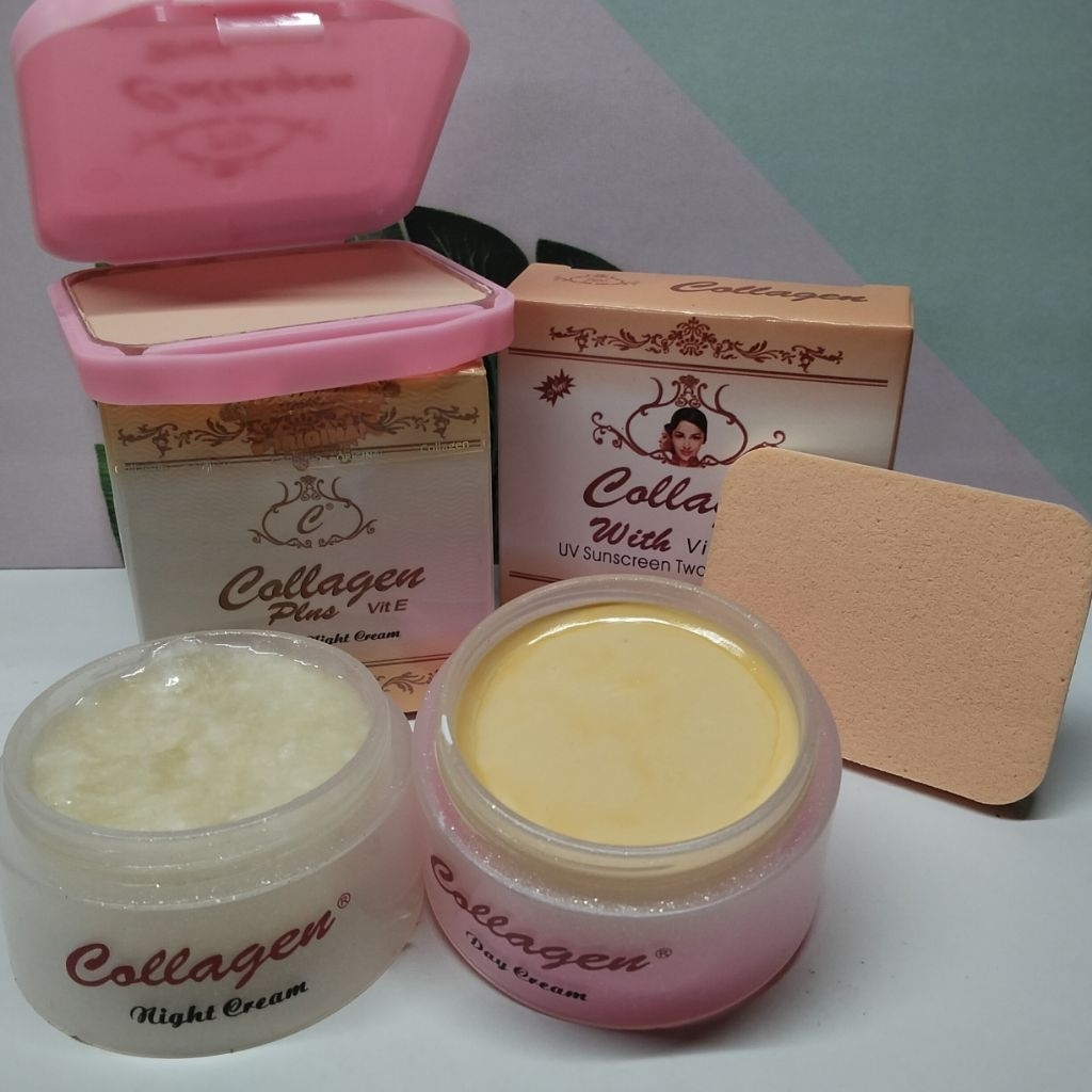 PAKET CREAM COLLAGEN C + BEDAK REFIL
