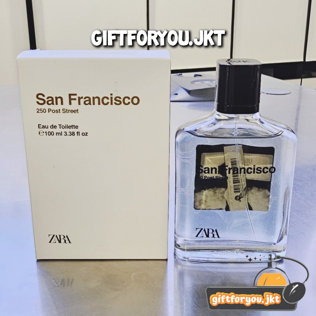 Parfum Zara Man San Francisco 100 ml EDT Original Men Perfume Pria Cowok Laki-Laki