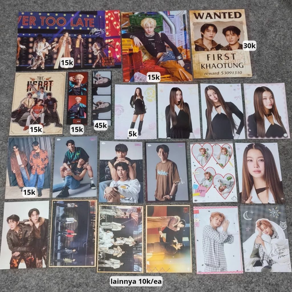 [WAJIB CO BUNGKUS] GMMTV postcard sugoi have a good dream lykn lego grup photo strip only friends se