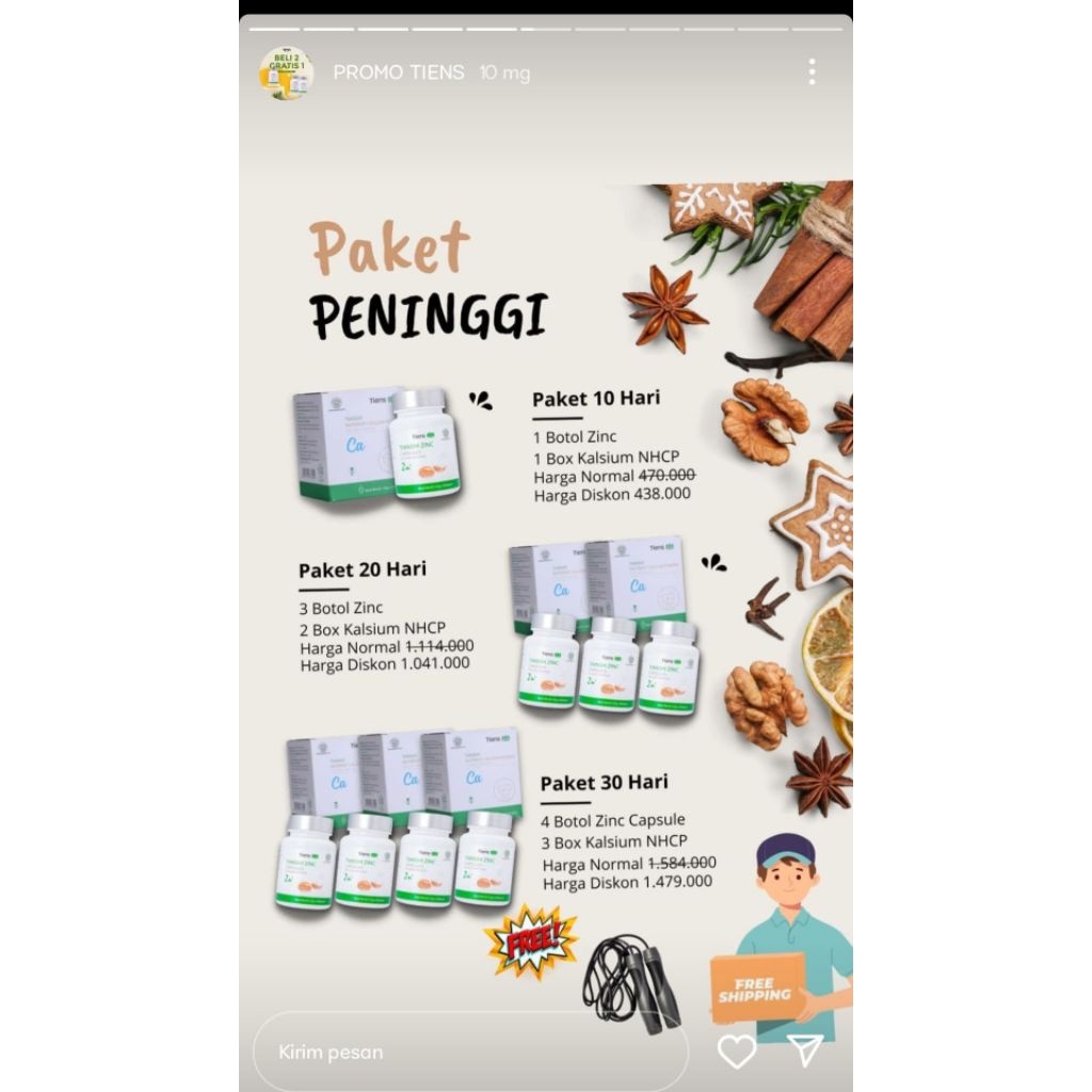 peninggi badan terbaik di dunia - HeightUp Tiens Gold Edition peninggi badan tiens original, tiens h