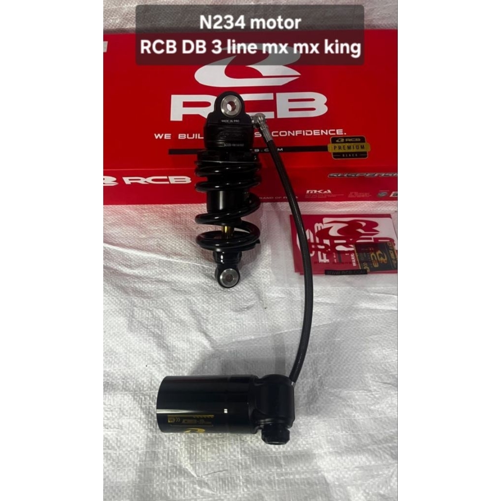 shock monoshock tabung skokbreaker shockbreaker Racing boy RCB DB3 line mx mx king sonic