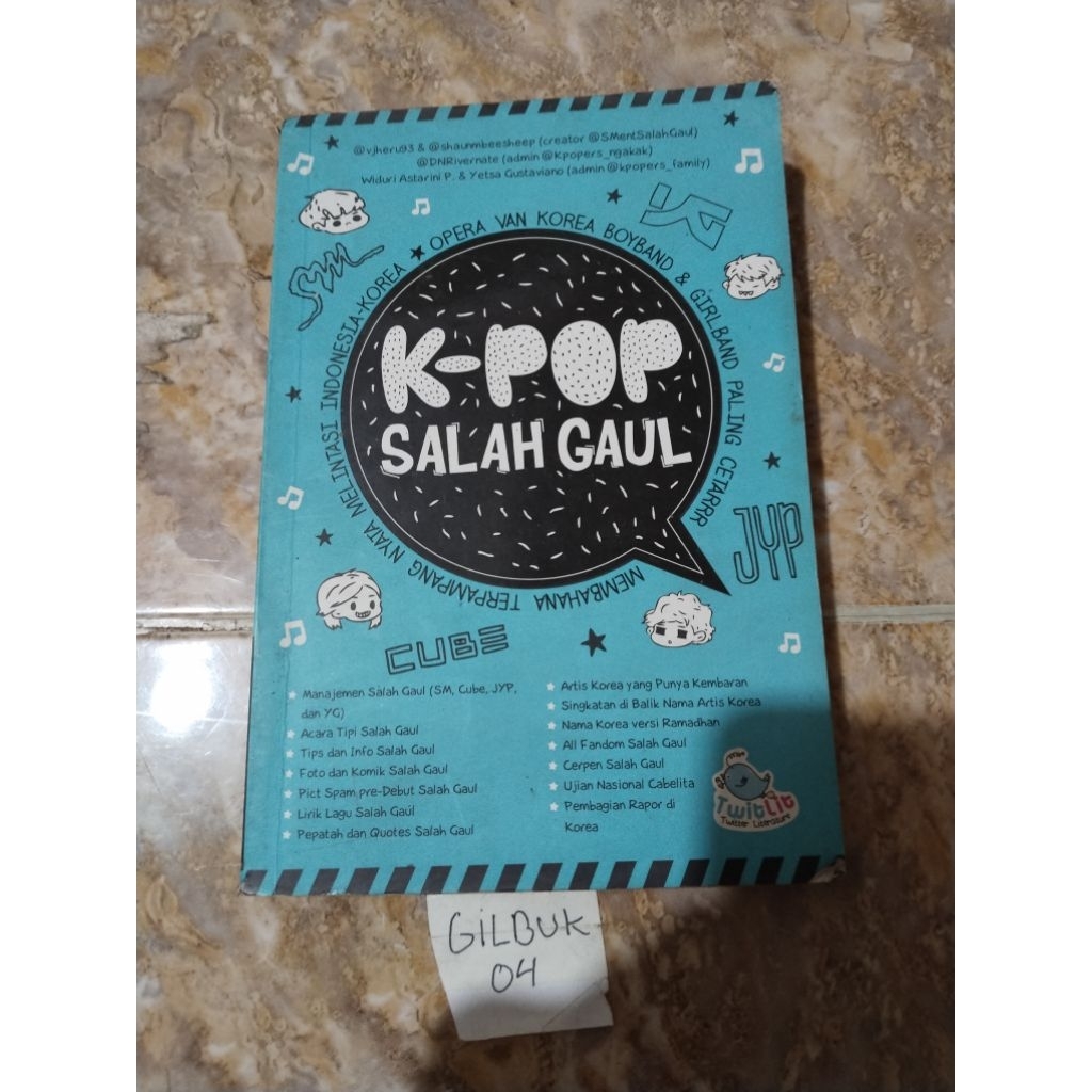 Buku K-POP Salah Gaul