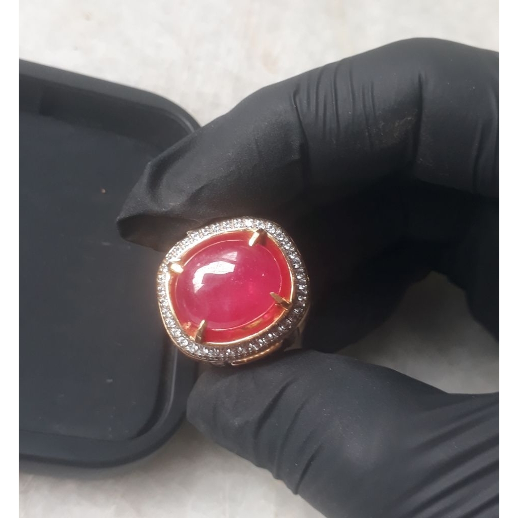 Natural Ruby safir merah jumbo big size