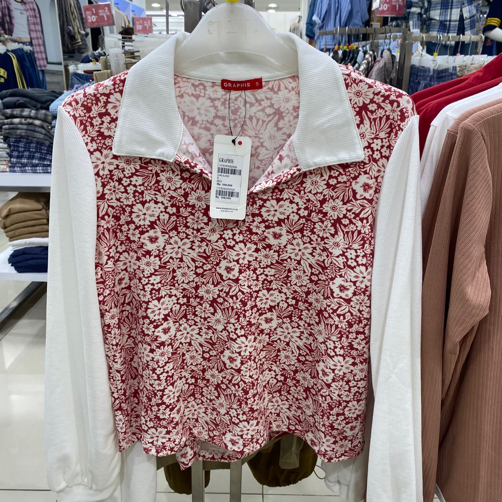 GRAPHIS KEMEJA BLOUSE WANITA MATAHARI ORGINAL TERBARU