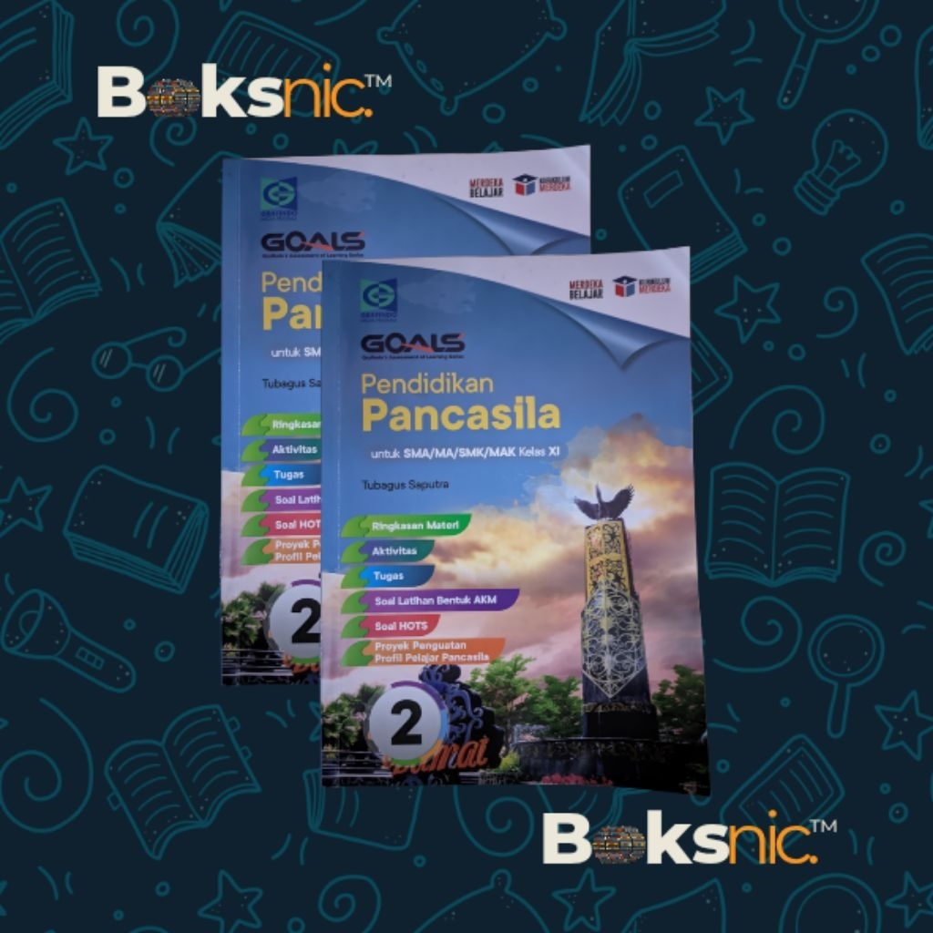 Buku Pendidikan Pancasila/PKN Kelas 11/XI Kurikulum Merdeka [GOALS] — Penerbit Grafindo