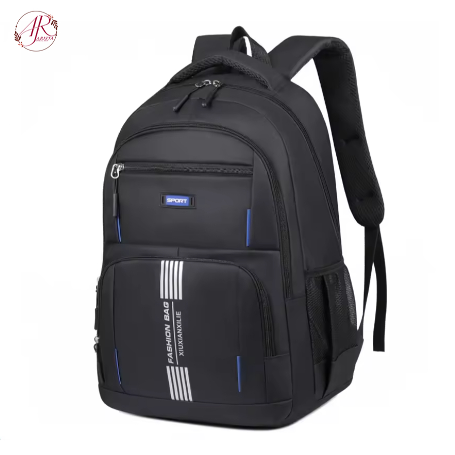 Arista - Tas Sekolah Ransel Pria Laptop Distro Tas Sekolah Punggung Cowok SMP SMA Kerja Kuliah XIUXI