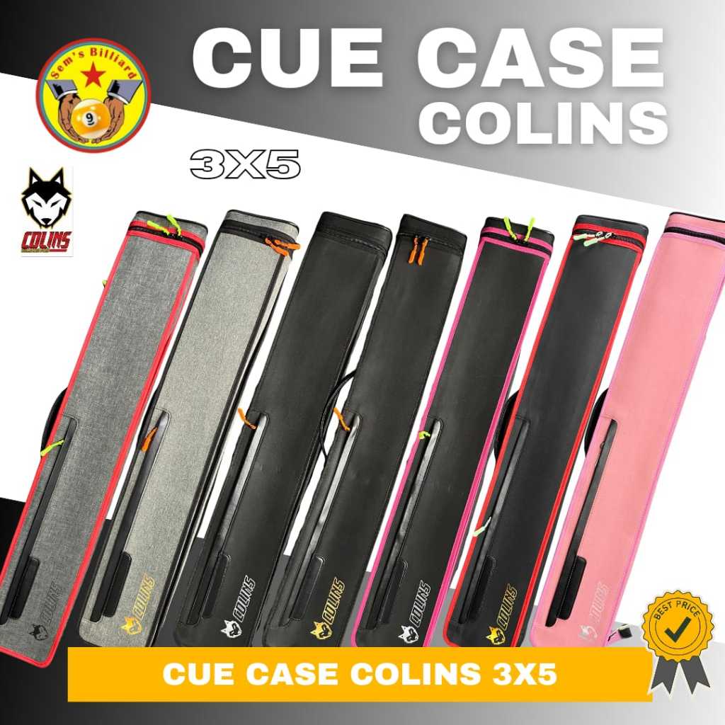 Tas Stick Billiard Colins 3X5 - Tas Stick Billiard -  tas biliyar - tas Billiard